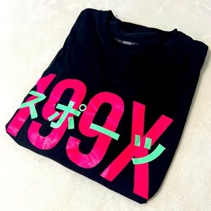 Men fashion 199X black long sleeve T-shirt by FashionNova Men size Small